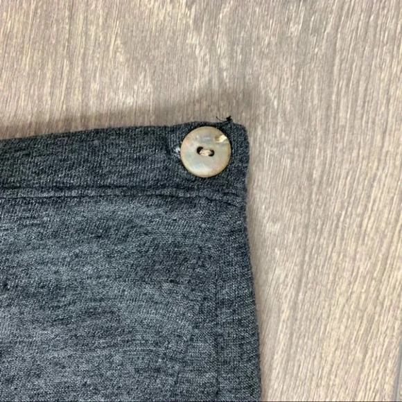 Revolve Nation Marnie Wrap Midi Skirt Knit High Rise Waist Grey Size XS - Picture 9 of 15